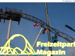 Aufbau des Themenbereichs „Sonnenbucht“ in FANTASIA (Januar 2025)